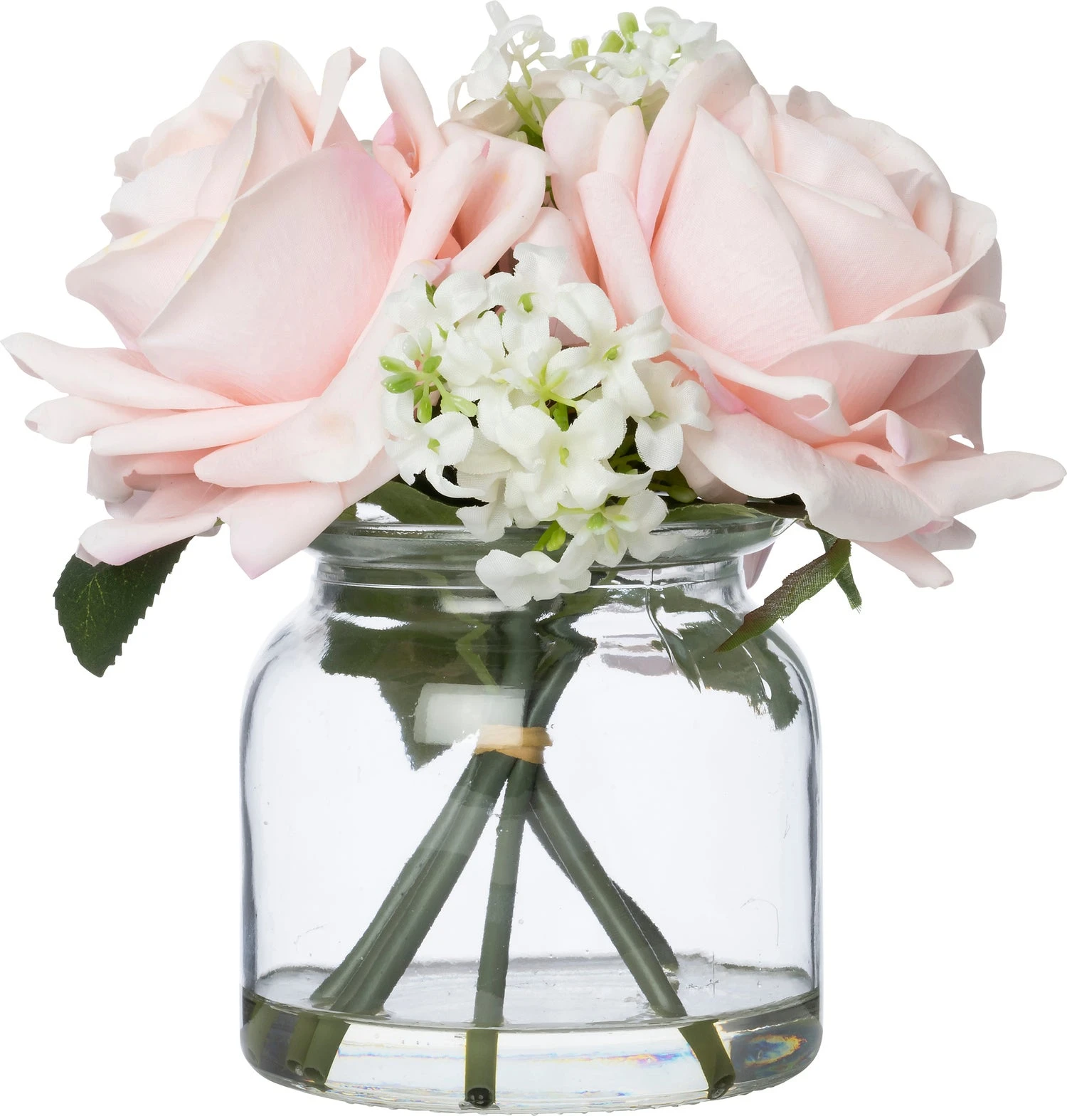 Intratuin Kunstboeket Roos Licht Roze H 18 Cm 1 Intratuin Kunstboeket Roos Licht Roze H 18 Cm