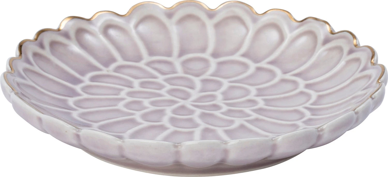 Intratuin Decoratiebord Aimee Paars D 10 H 1,7 Cm 1 Intratuin Decoratiebord Aimee Paars D 10 H 1,7 Cm