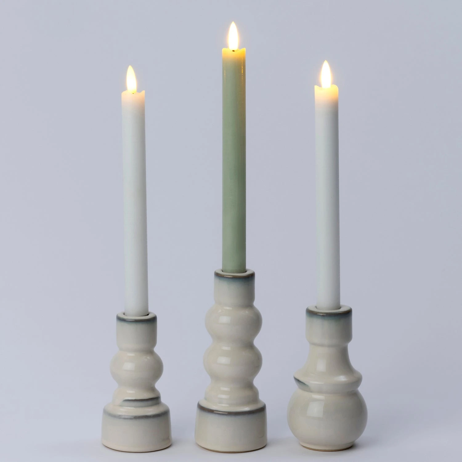 Intratuin Kandelaar Axel Crème D 7 H 16 Cm 2 Intratuin Kandelaar Axel Crème D 7 H 16 Cm - Afbeelding 2