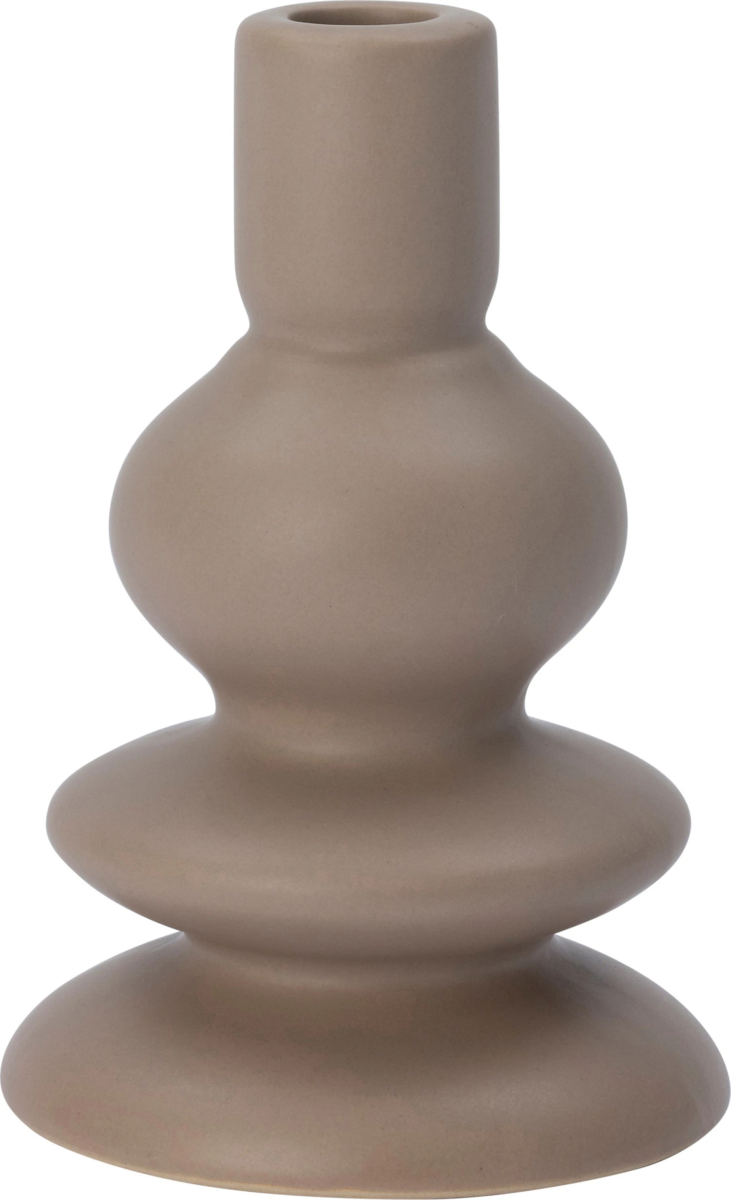 Intratuin Kandelaar Alta Taupe D 10,7 H 16 Cm 1 Intratuin Kandelaar Alta Taupe D 10,7 H 16 Cm