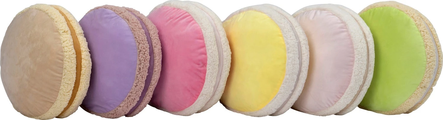 Intratuin Sierkussen Macaron Paars D 34 Cm 3 Intratuin Sierkussen Macaron Paars D 34 Cm - Afbeelding 3