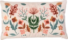 Intratuin Sierkussen Ginni Crème / Roze / Groen 50 X 30 Cm 1 Intratuin Sierkussen Ginni Crème / Roze / Groen 50 X 30 Cm