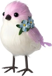 Intratuin Paasdecoratie Kara Vogel Paars 16 X 7 X 13 Cm