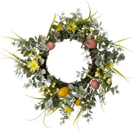 Intratuin Paasdecoratie Krans Geel D 51 H 11 Cm