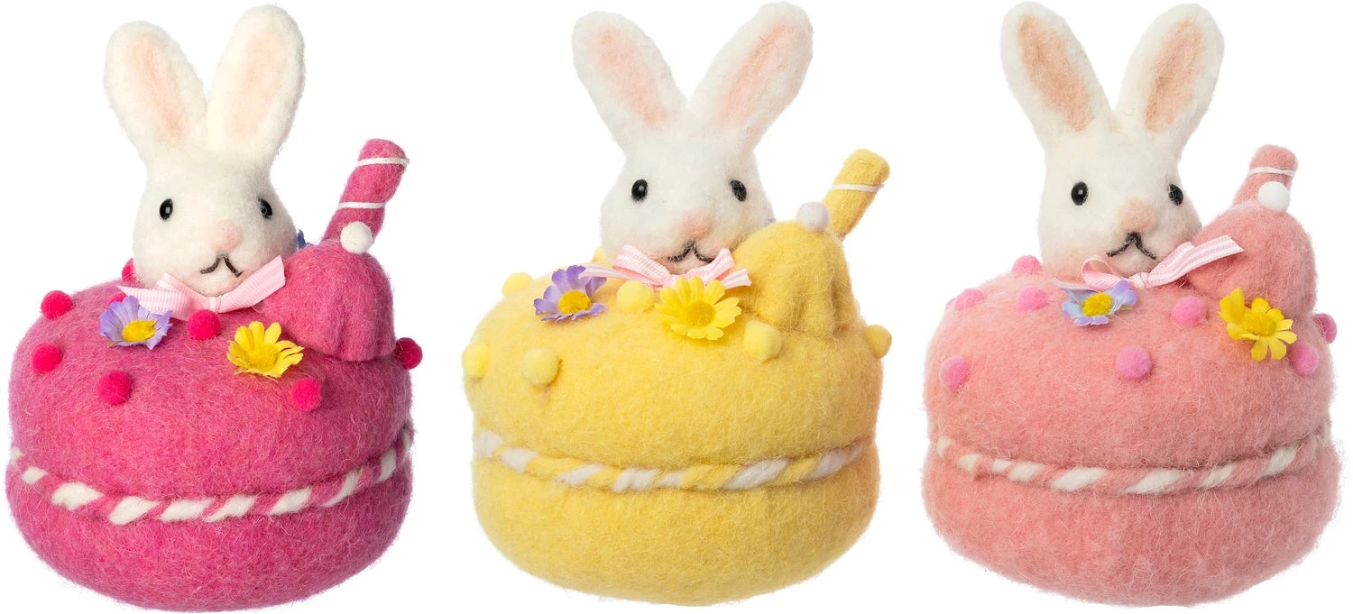 Intratuin Paasdecoratie Tarta Macaron Licht Geel D 12 H 17 Cm 2 Intratuin Paasdecoratie Tarta Macaron Licht Geel D 12 H 17 Cm - Afbeelding 2