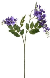 Intratuin Kunstbloem Blauwe Regen Paars H 105 Cm