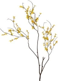 Intratuin Kunstbloem Chinees Klokje Geel H 120 Cm