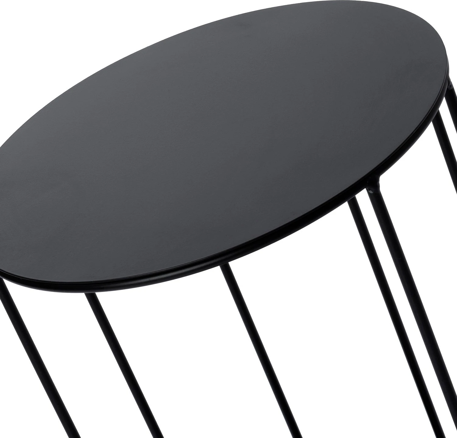 Intratuin Bijzettafel Myrica Zwart D 24,5 H 57 Cm 2 Intratuin Bijzettafel Myrica Zwart D 24,5 H 57 Cm - Afbeelding 2