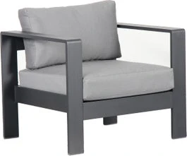 Intratuin Loungestoel Nova Antraciet 1 Intratuin Loungestoel Nova Antraciet