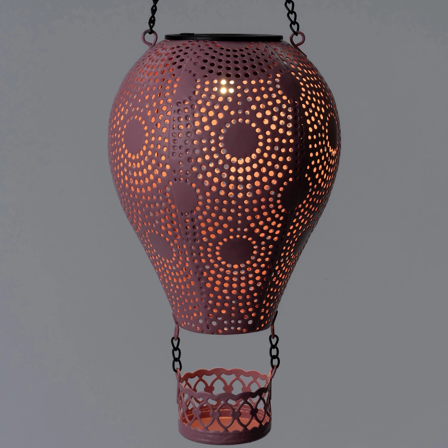 Intratuin Solar Hanglamp Ballon Roze D 13 H 21 Cm 2 Intratuin Solar Hanglamp Ballon Roze D 13 H 21 Cm - Afbeelding 2