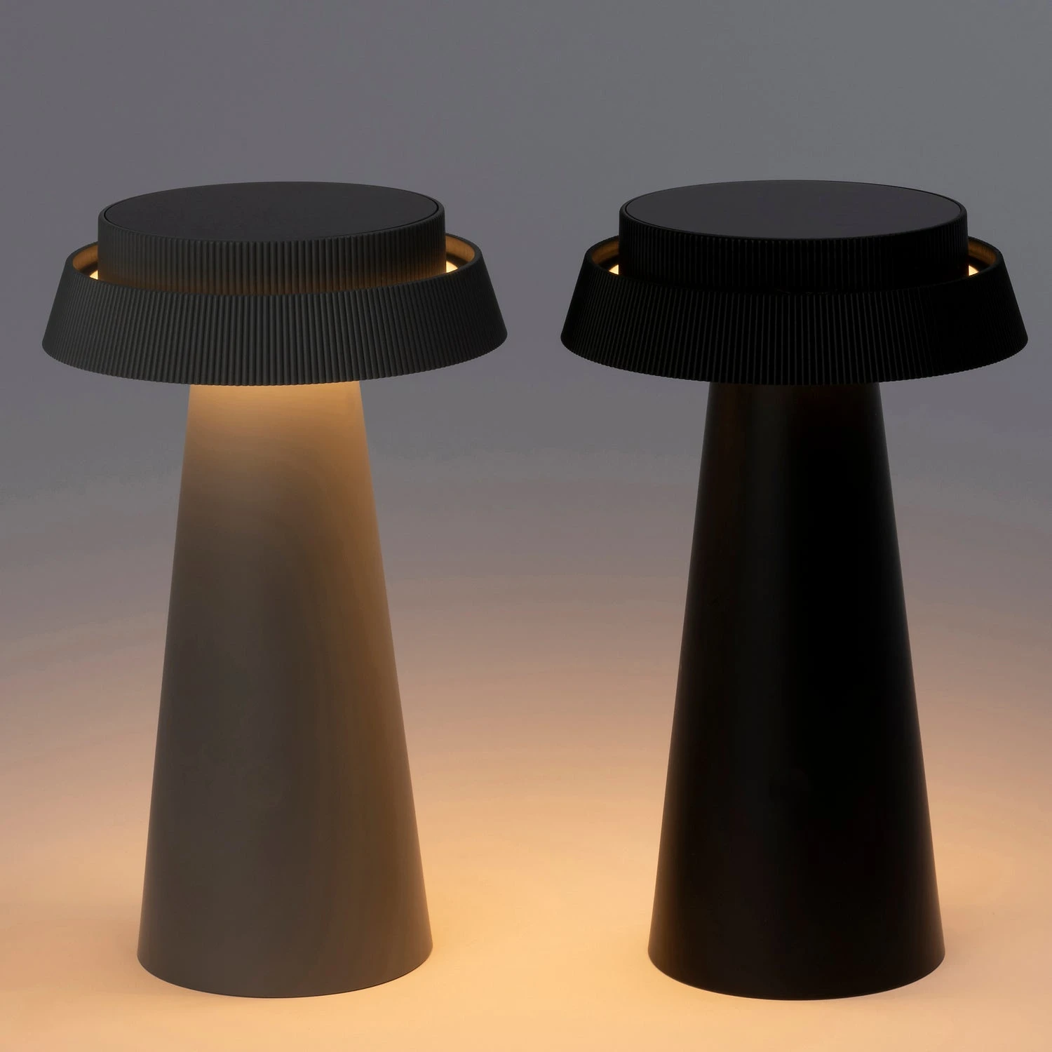 Intratuin Solar Tafellamp Pau Grijs D 14 H 23 Cm 2 Intratuin Solar Tafellamp Pau Grijs D 14 H 23 Cm - Afbeelding 2