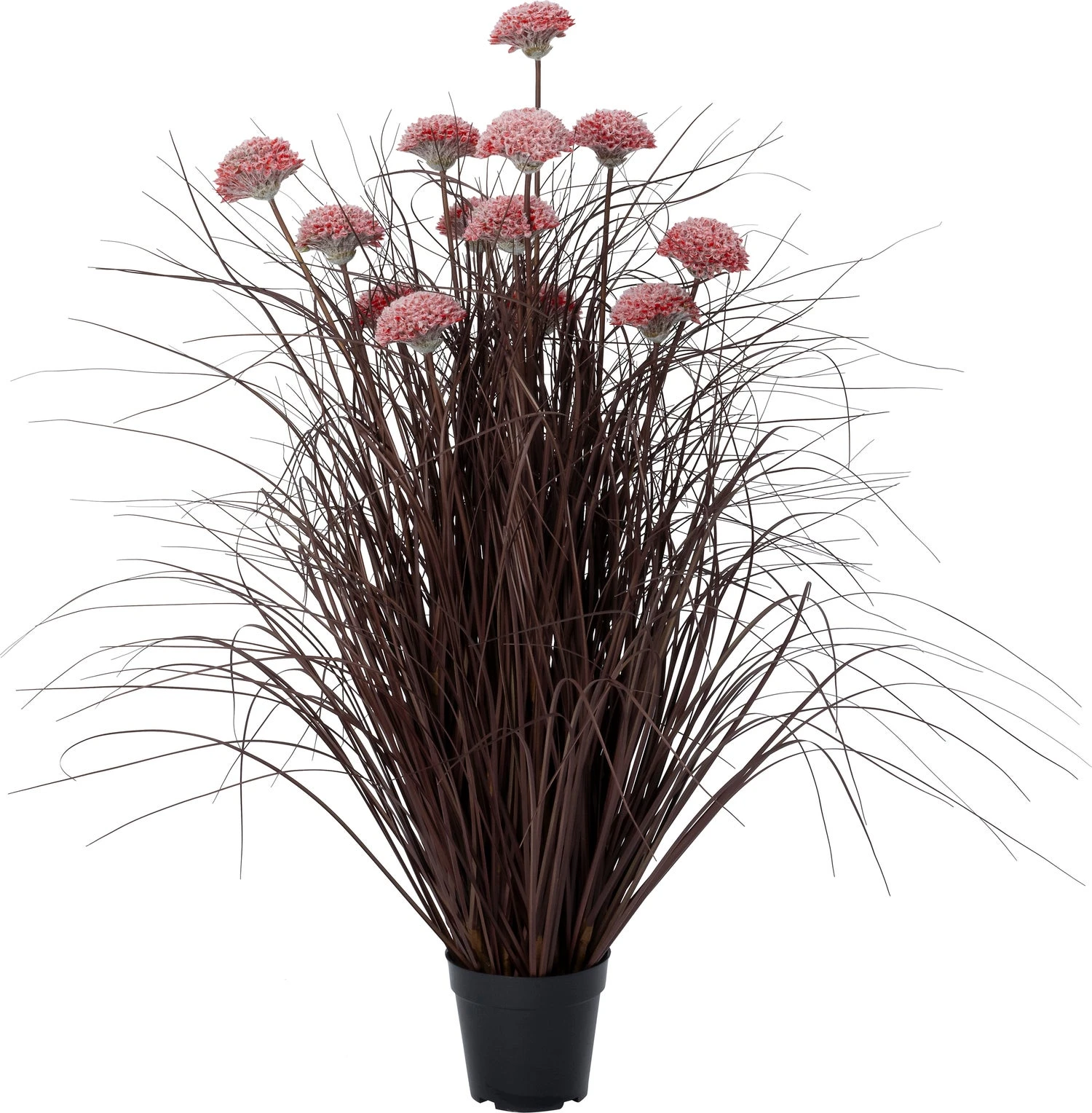 Intratuin Kunstplant Siergras Met Bloem Roze 60 X 60 X 100 Cm 1 Intratuin Kunstplant Siergras Met Bloem Roze 60 X 60 X 100 Cm