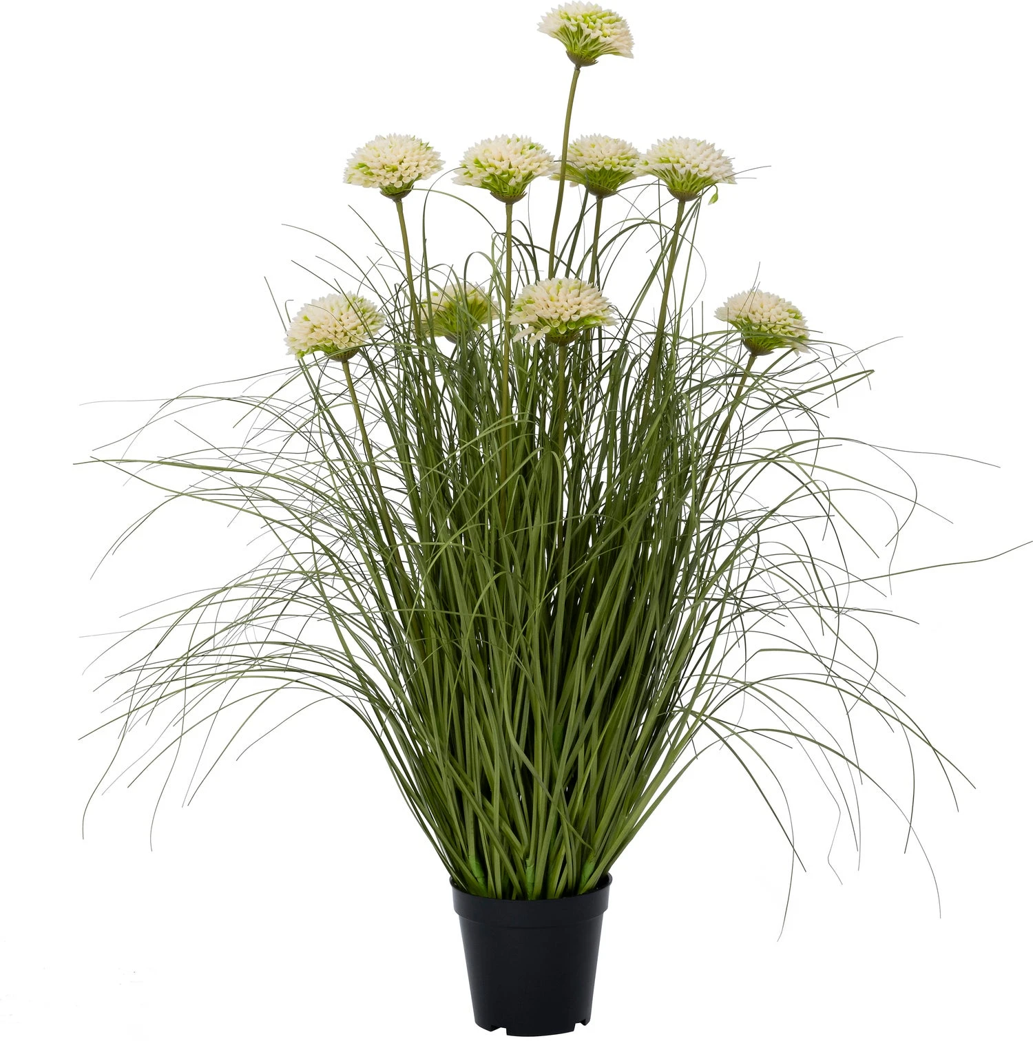 Intratuin Kunstplant Siergras Met Bloem Crème 47 X 47 X 82 Cm 1 Intratuin Kunstplant Siergras Met Bloem Crème 47 X 47 X 82 Cm