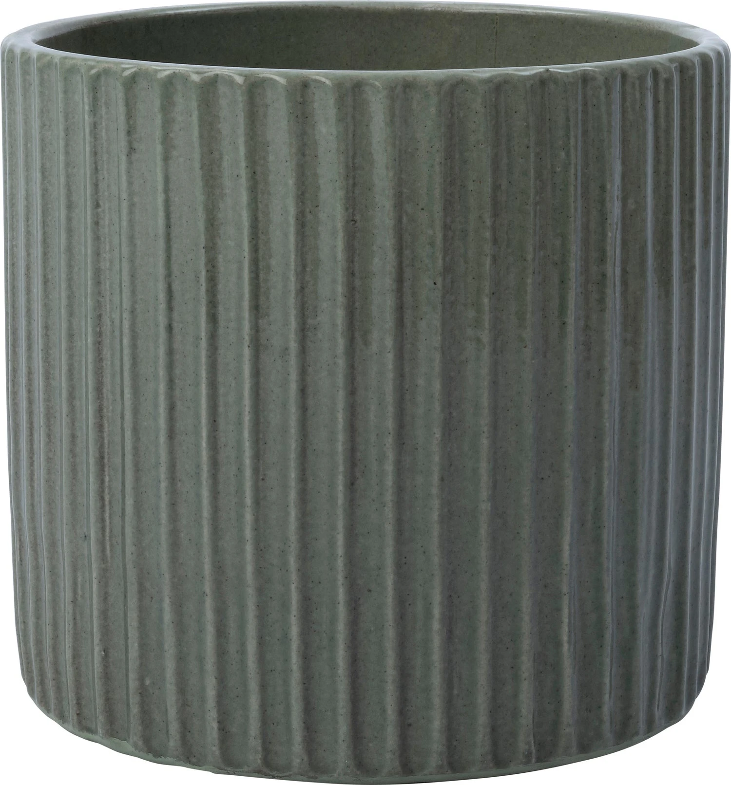 Intratuin Bloempot Mesio Groen D 29 H 27 Cm 1 Intratuin Bloempot Mesio Groen D 29 H 27 Cm