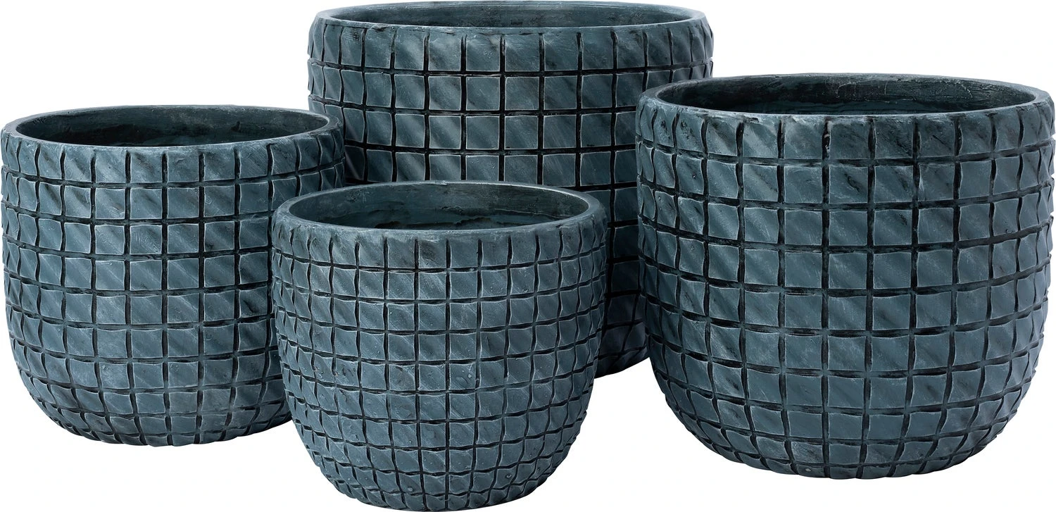 Intratuin Bloempot Xanna Donker Grijs D 33 H 28 Cm 2 Intratuin Bloempot Xanna Donker Grijs D 33 H 28 Cm - Afbeelding 2