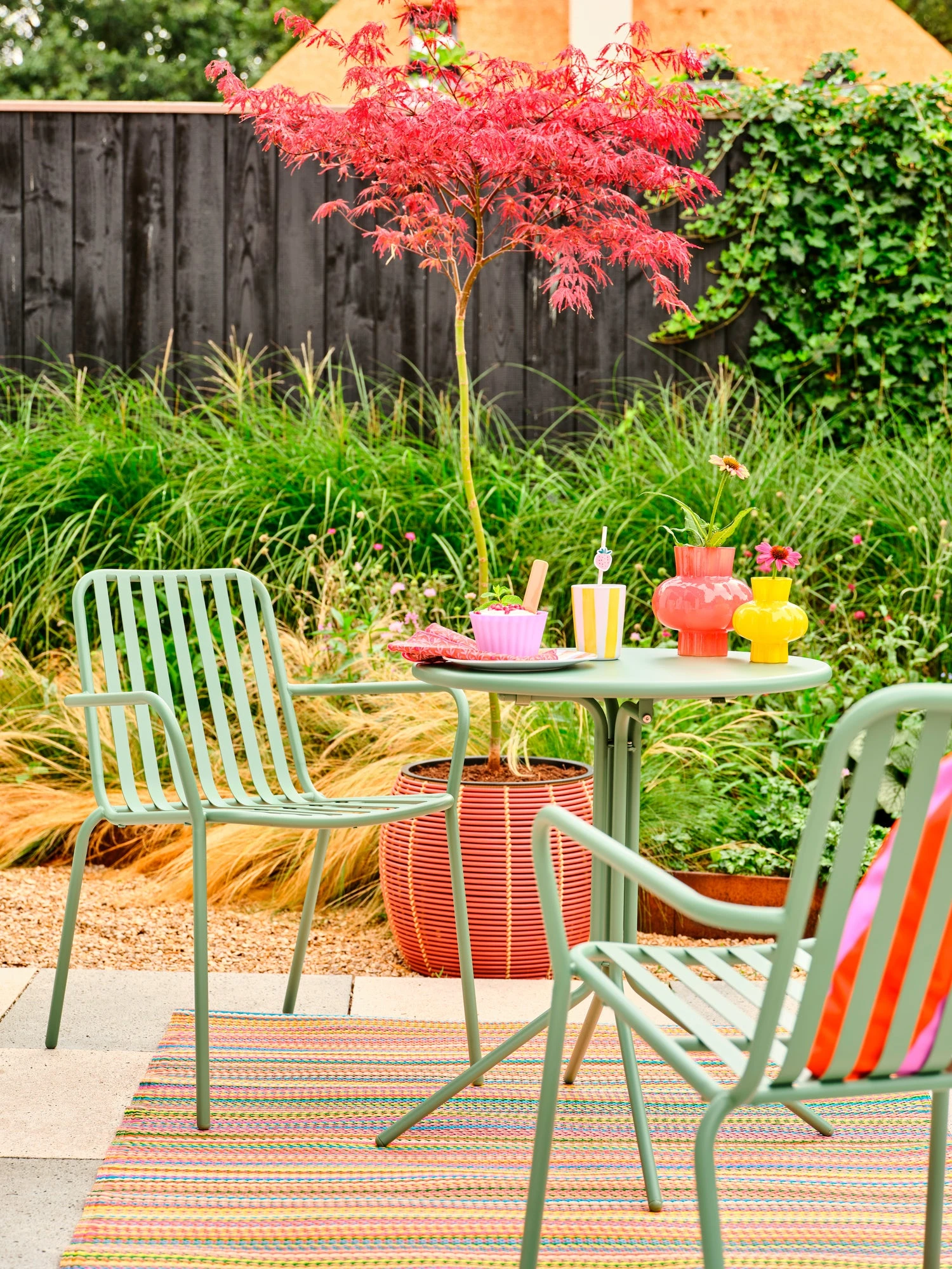 Intratuin 2-zits Klaptafel Melle Taupe D 60 H 70 Cm 8 Intratuin 2-zits Klaptafel Melle Taupe D 60 H 70 Cm - Afbeelding 8