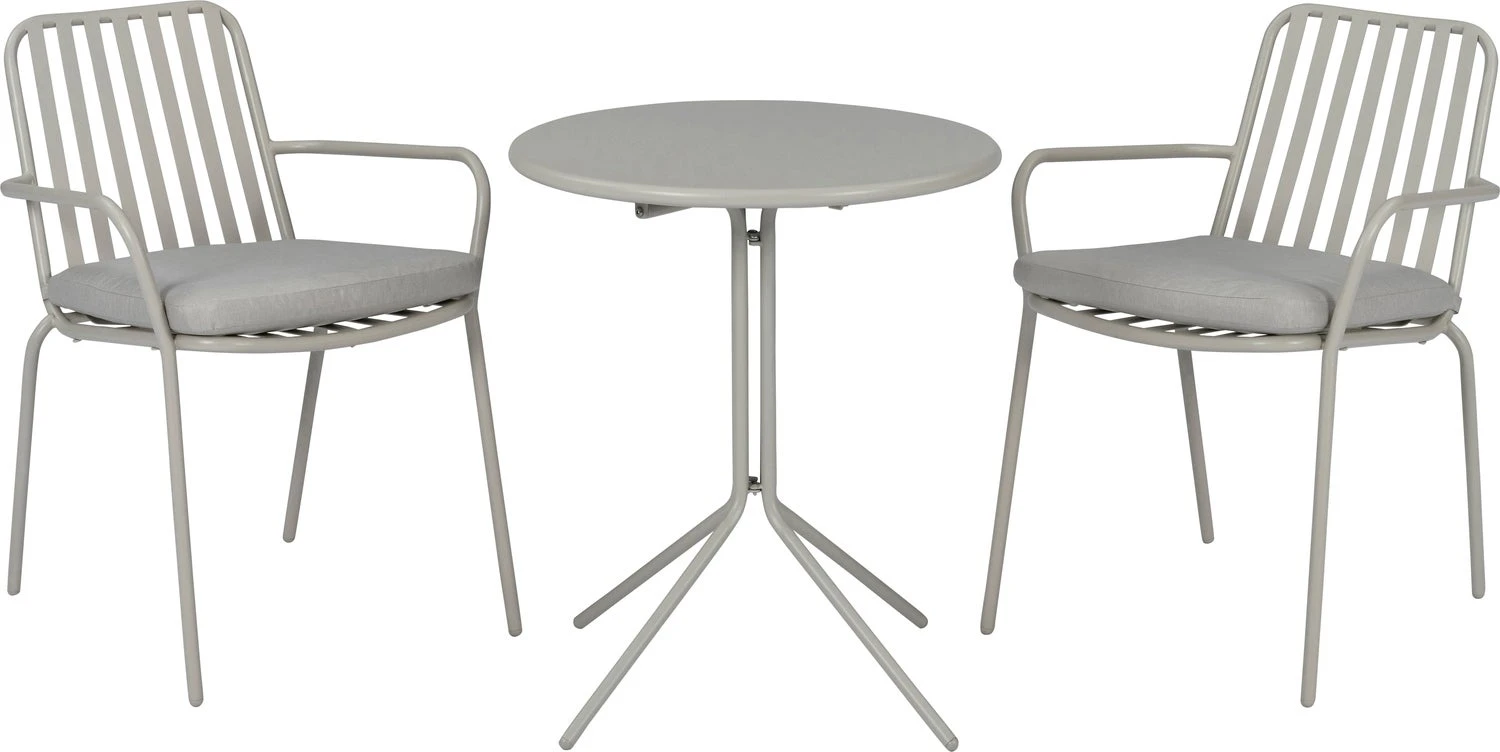 Intratuin 2-zits Klaptafel Melle Taupe D 60 H 70 Cm 4 Intratuin 2-zits Klaptafel Melle Taupe D 60 H 70 Cm - Afbeelding 4