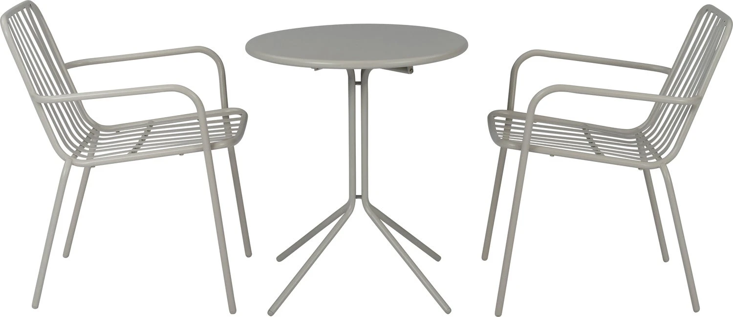 Intratuin 2-zits Klaptafel Melle Taupe D 60 H 70 Cm 6 Intratuin 2-zits Klaptafel Melle Taupe D 60 H 70 Cm - Afbeelding 6