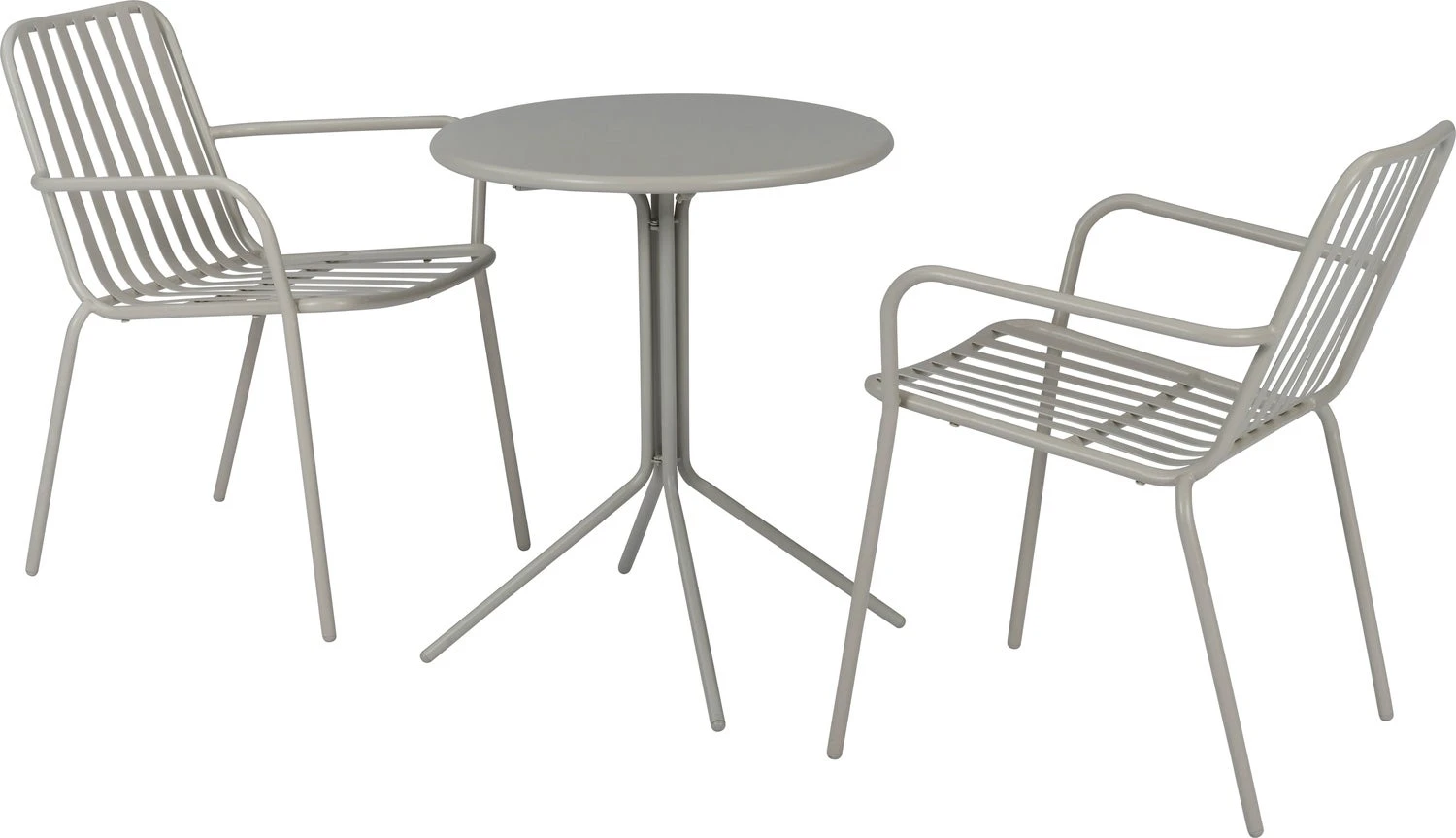 Intratuin 2-zits Klaptafel Melle Taupe D 60 H 70 Cm 7 Intratuin 2-zits Klaptafel Melle Taupe D 60 H 70 Cm - Afbeelding 7