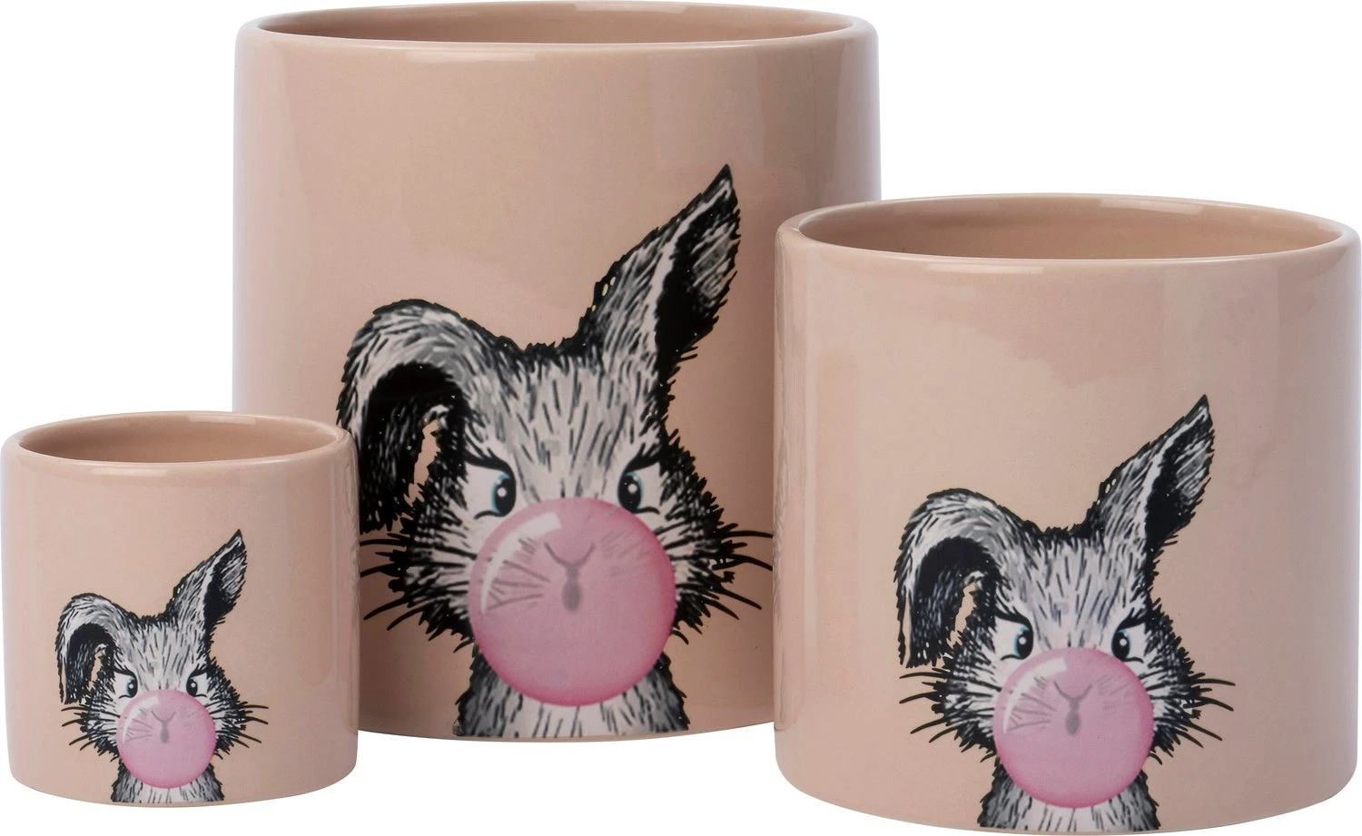 Intratuin Bloempot Konijn Roze D 17 H 16 Cm 2 Intratuin Bloempot Konijn Roze D 17 H 16 Cm - Afbeelding 2