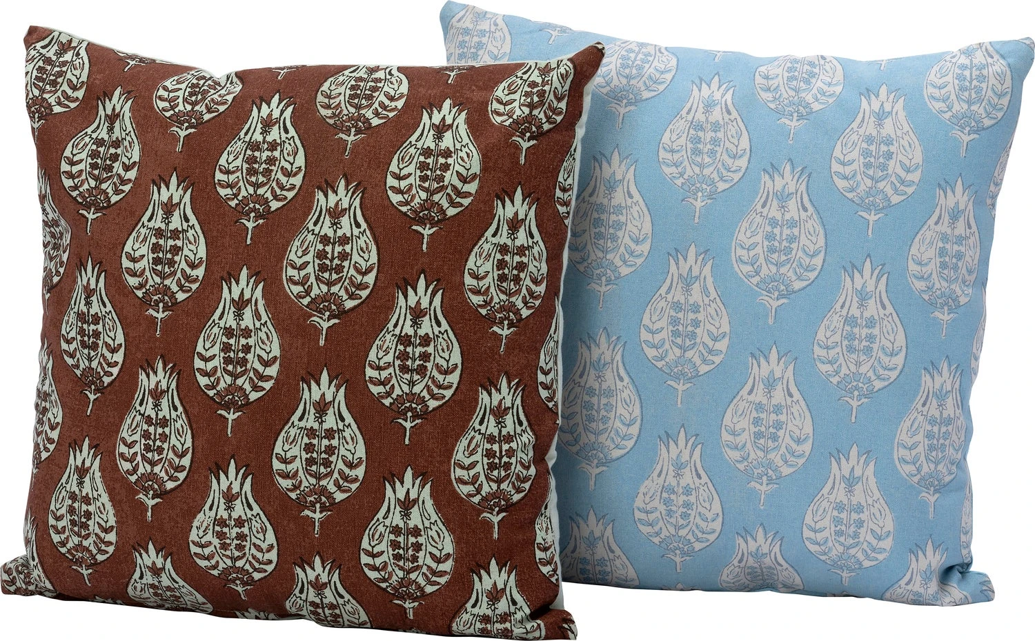 Intratuin Sierkussen Hanoi Bruin / Wit 45 X 45 X 10 Cm 2 Intratuin Sierkussen Hanoi Bruin / Wit 45 X 45 X 10 Cm - Afbeelding 2