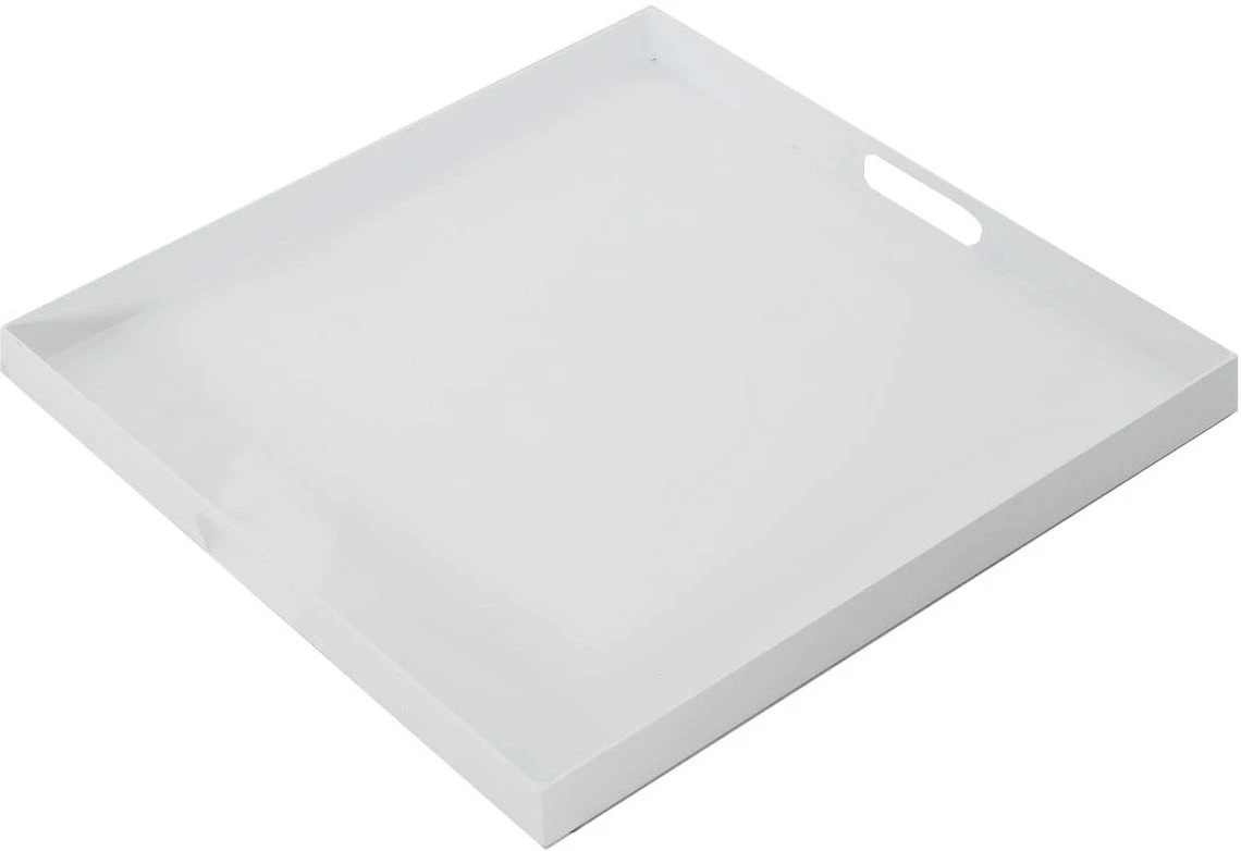 Intratuin Dienblad Isla Wit 50 X 50 X 4 Cm 2 Intratuin Dienblad Isla Wit 50 X 50 X 4 Cm - Afbeelding 2