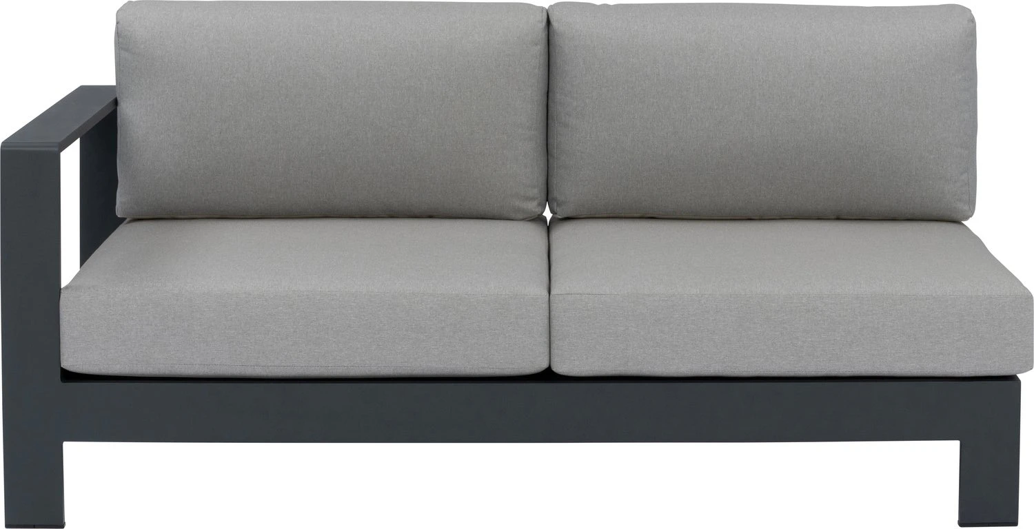 Intratuin 2-zits Loungebank Rechts Nova Antraciet 2 Intratuin 2-zits Loungebank Rechts Nova Antraciet - Afbeelding 2