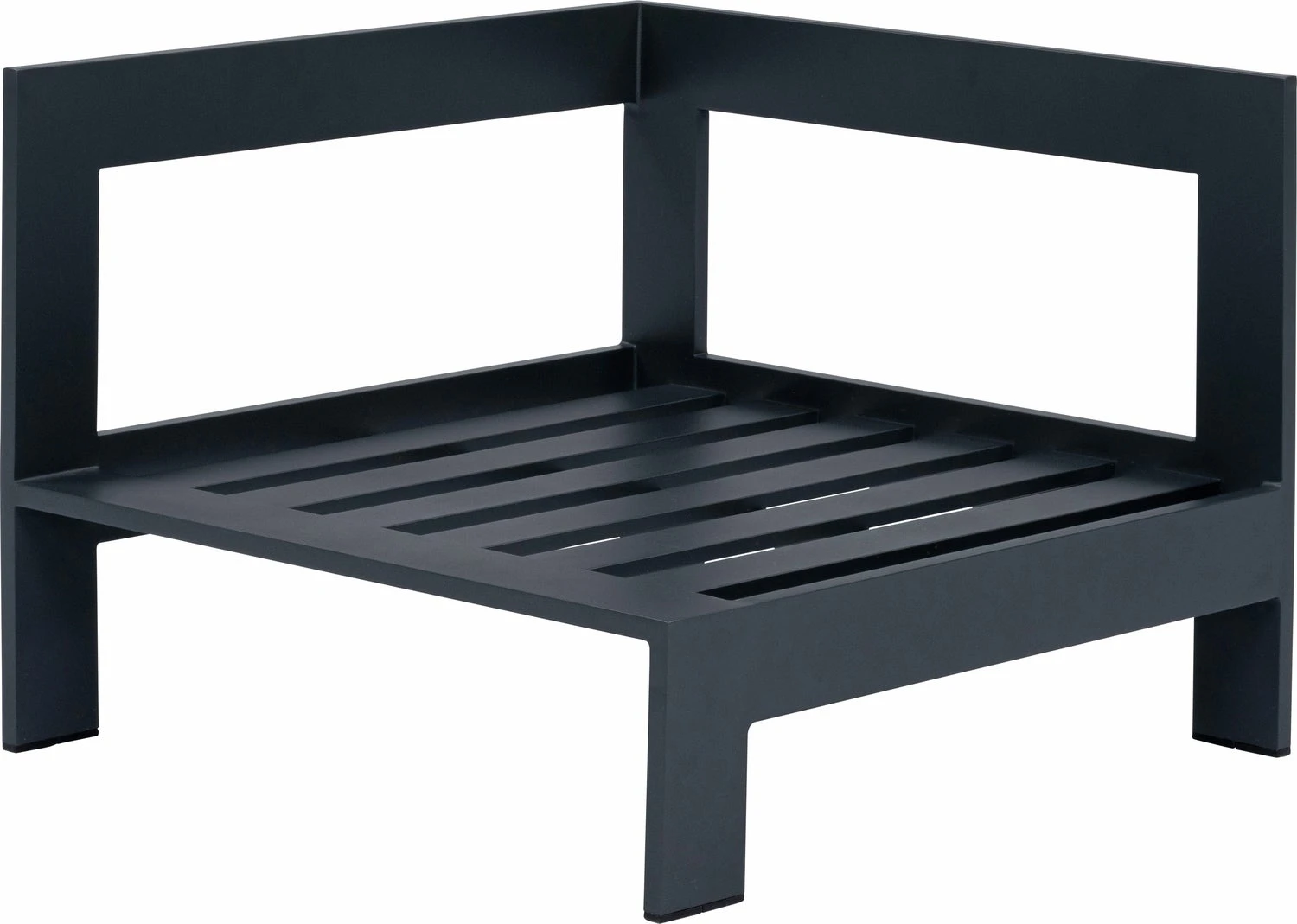 Intratuin Loungebank Hoekstuk Nova Antraciet 3 Intratuin Loungebank Hoekstuk Nova Antraciet - Afbeelding 3