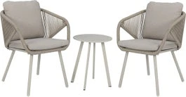 Intratuin 2-zits Hoge Loungeset Lola Beige Met Mia Taupe
